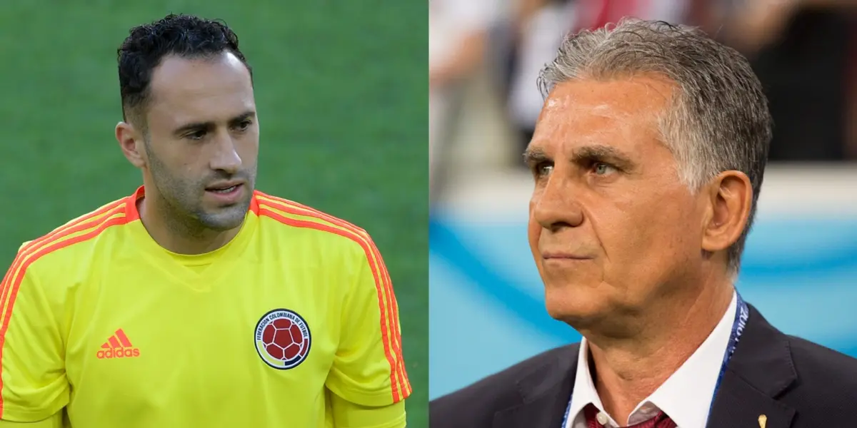Se filtran varias pruebas que confirman la pelea entre David Ospina y Carlos Queiroz en la Selección de Colombia.