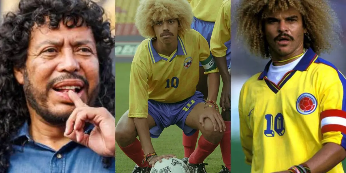 Se hizo viral en Colombia una personificación que hubo con la imagen de Carlos Valderrama, ni con René Higuita llegaron a tanto.