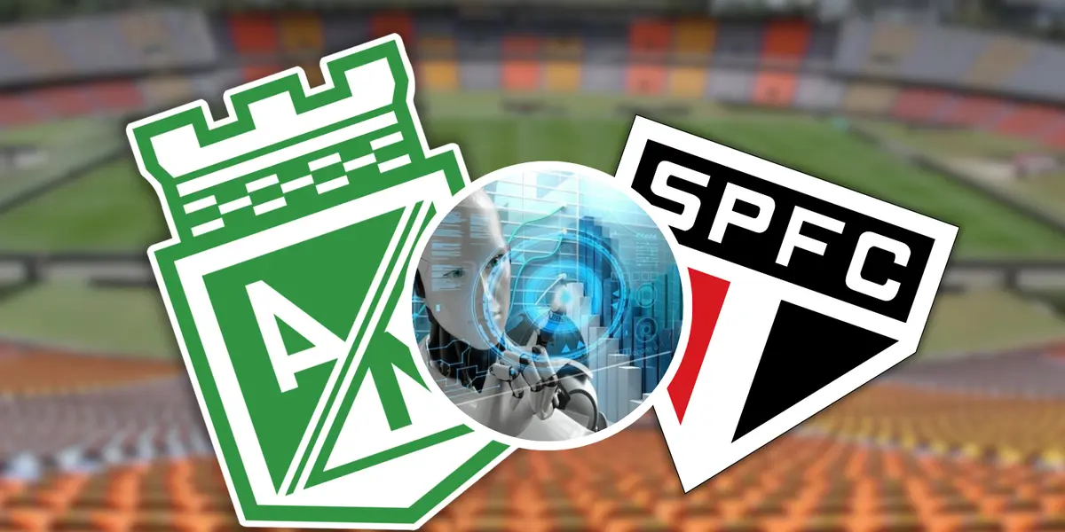 ¿Se ilusionan verdolagas? Mira la predicción de la IA previo a la serie de Copa Libertadores Foto: Pexels, INDER y Escudoteca