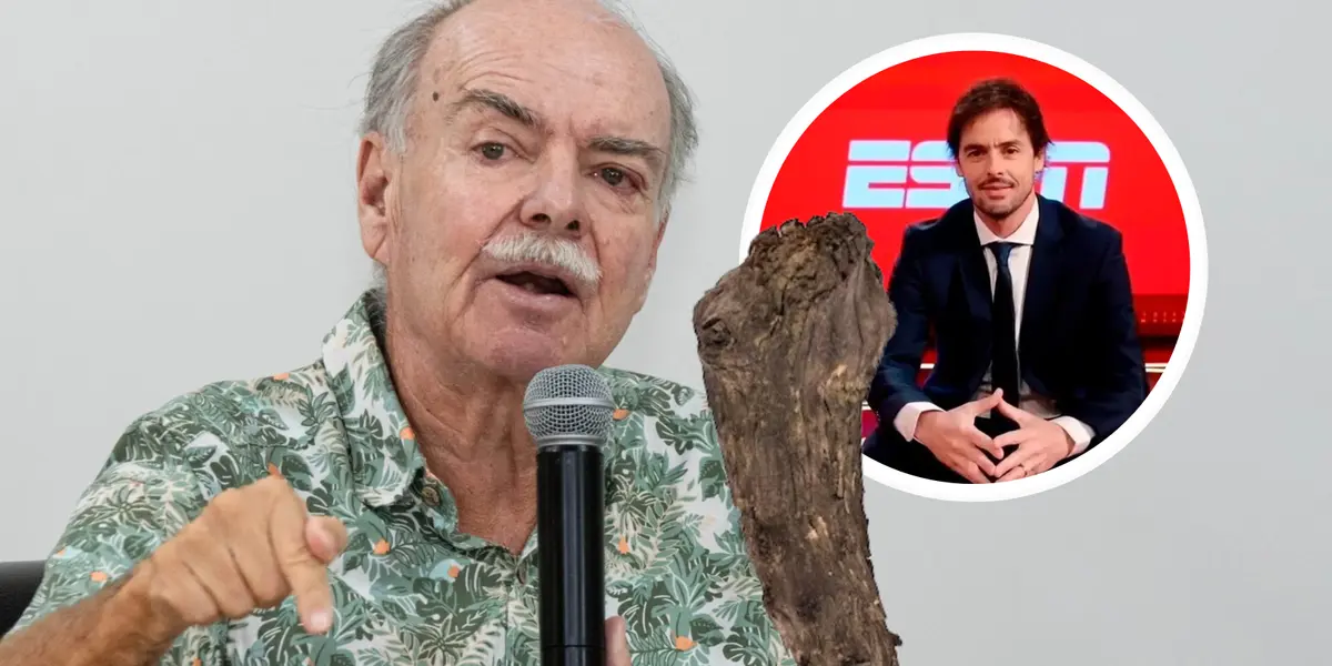 Se la volvió a cantar! La nueva pulla de Iván Mejía a Mariano Closs por su estilo en la Champions League. Foto: Iván Mejía, ESPN y Pexels