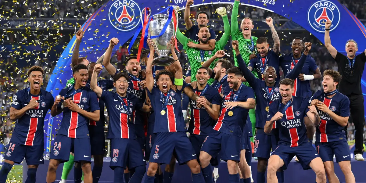 ¡Se montaron al bus! El club colombiano que celebró la Champions del PSG como si fuera propia Foto: PSG