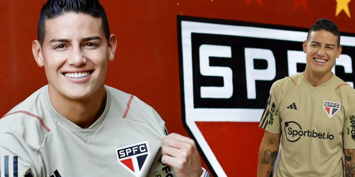 Se podría quedar en Sao Paulo y así se rindieron ante James Rodríguez en Brasil