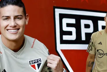 Se podría quedar en Sao Paulo y así se rindieron ante James Rodríguez en Brasil