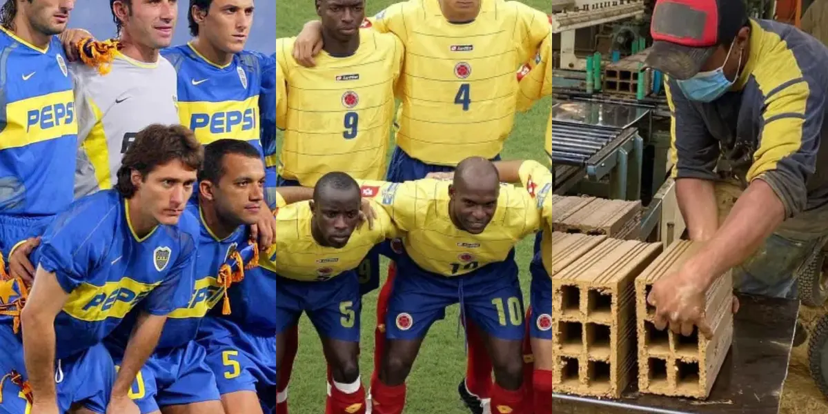 Se recuerda a Arley Dinas quien era una joya del balompié, pero la vida le dio un cambio de la noche a la mañana en lo que fue el final de su carrera, ahora vende ladrillos.