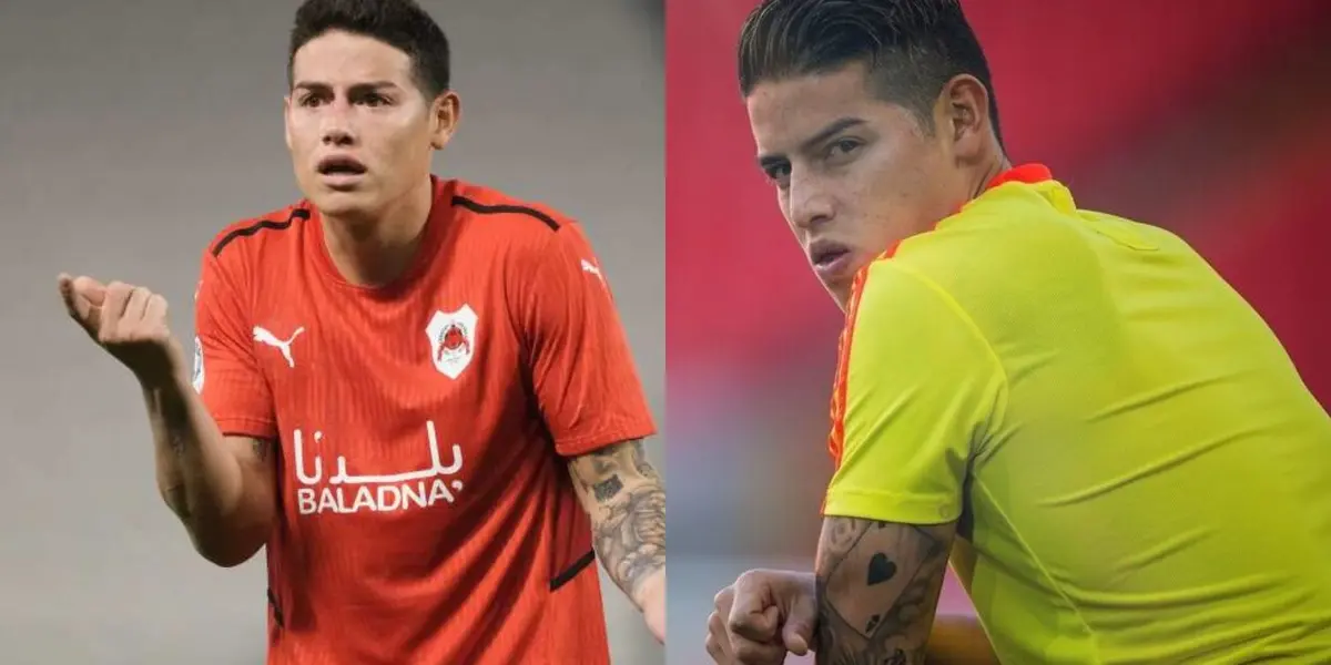 Se reveló cuál sería la situación real de James Rodríguez en Qatar.