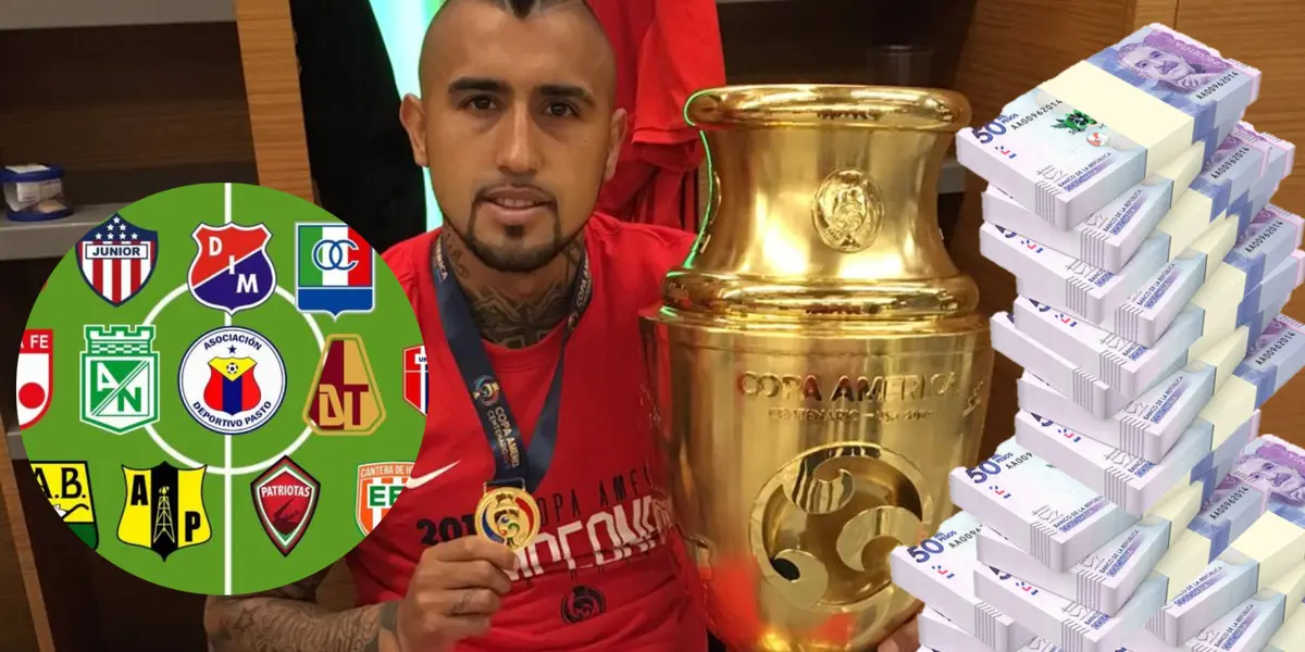 Se reveló cuánto valdría fichar a Arturo Vidal y el grande que lo busca del  FPC