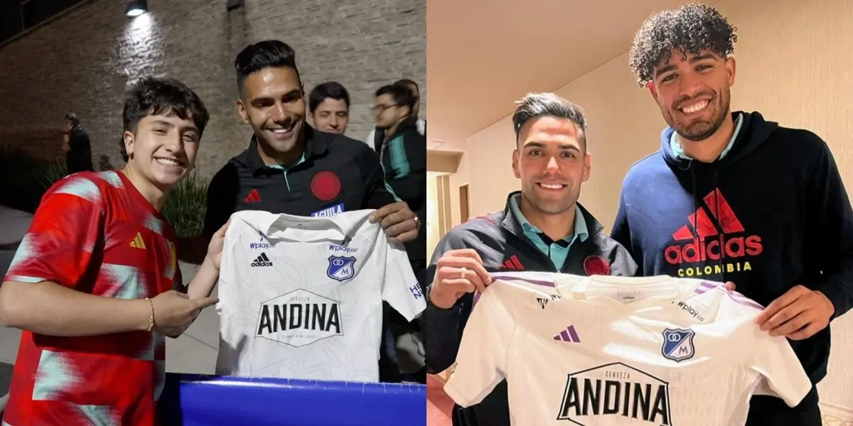 Se reveló a detalle que pasó con el último gesto de Radamel Falcao con Millonarios FC.