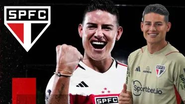 Se reveló jugador que renunció y le cedió puesto a James en Sao Paulo de Brasil