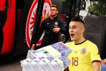 Se reveló la cifra de salida de Rafael Santos Borré del Eintracht Frankfurt.