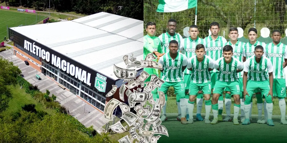 Se reveló que un jugador que ahora vale una fortuna fue rechazado en la cantera de Atlético Nacional.