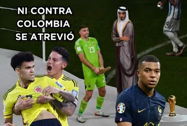 Se reveló un video inédito del Dibu Martínez contra Kylian Mbappé.