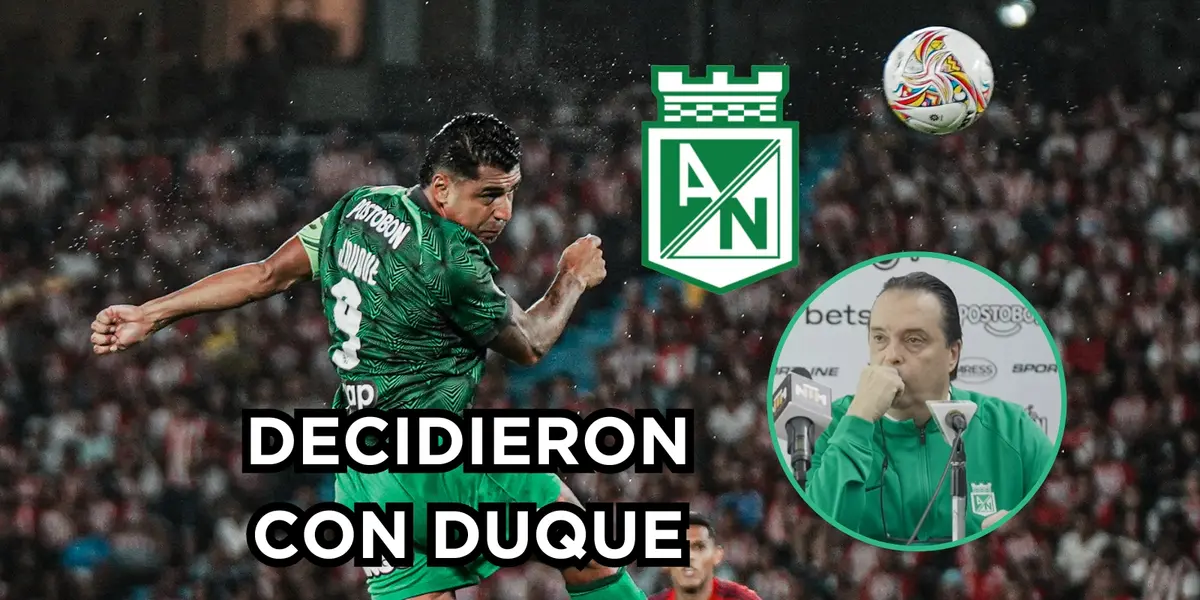 Se sabe qué pasará con Duque en el Verde. Foto de Duque tomada de Twitter @nacionaoficial, Navarro de captura de pantalla en YouTube.