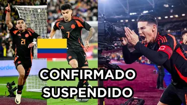   Se suspende un juego de la Selección Colombia. Foto tomada de FCF en Twitter y Lucky Futbolero. 