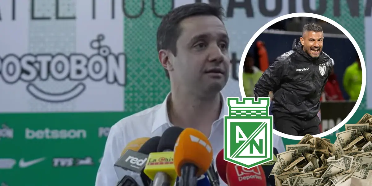 Sebastián Arango y Javier Gandolfi Foto: Captura de YouTube Atlético Nacional e IDV