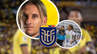 Sebastián Beccacece tiene serios problemas en Ecuador por un convocado Foto: FEF, Escudoteca y Once Caldas