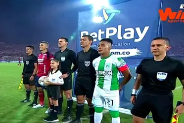 Sebastián Gómez en Atlético Nacional tuvo un gesto con Daniel Torres del Deportivo Independiente Medellín.