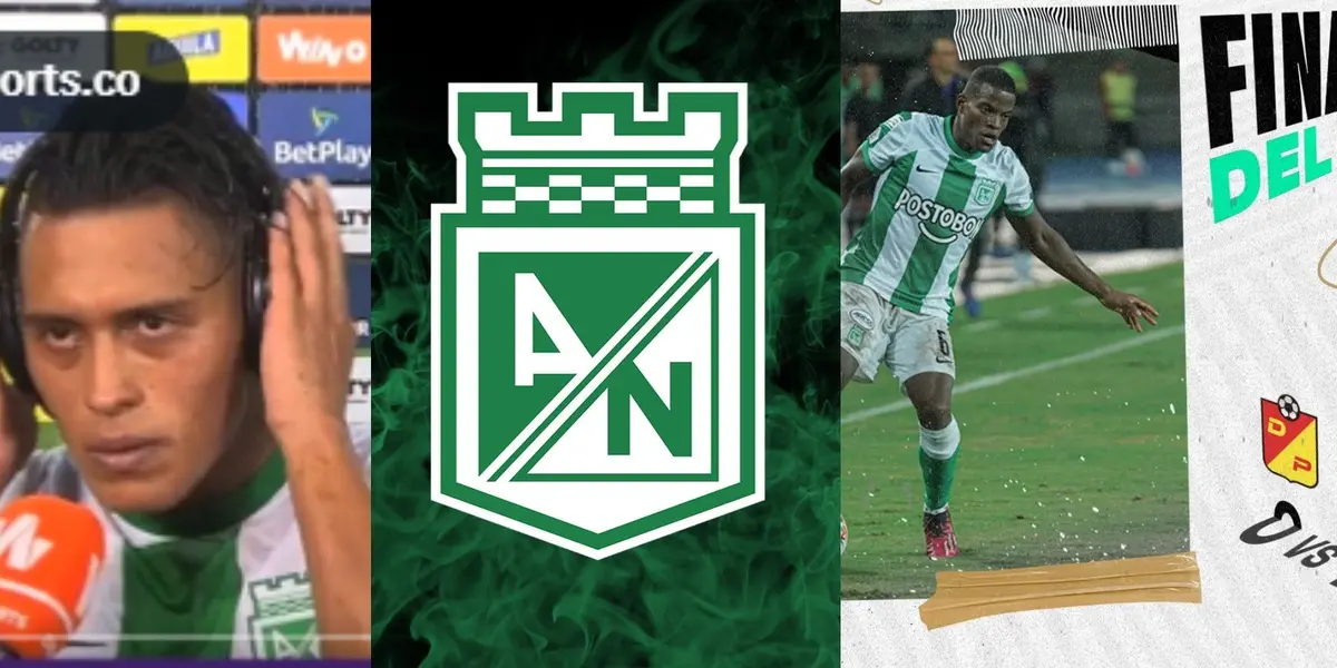 Sebastián Gómez volvió a ser titular en Atlético Nacional y mostró un gran nivel