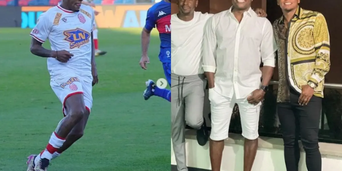 Sebastián Rincón es uno de los hijos del fallecido Freddy Rincón.