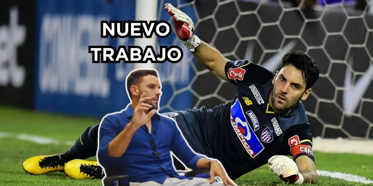 Sebastián Viera con una nueva labor en Colombia.