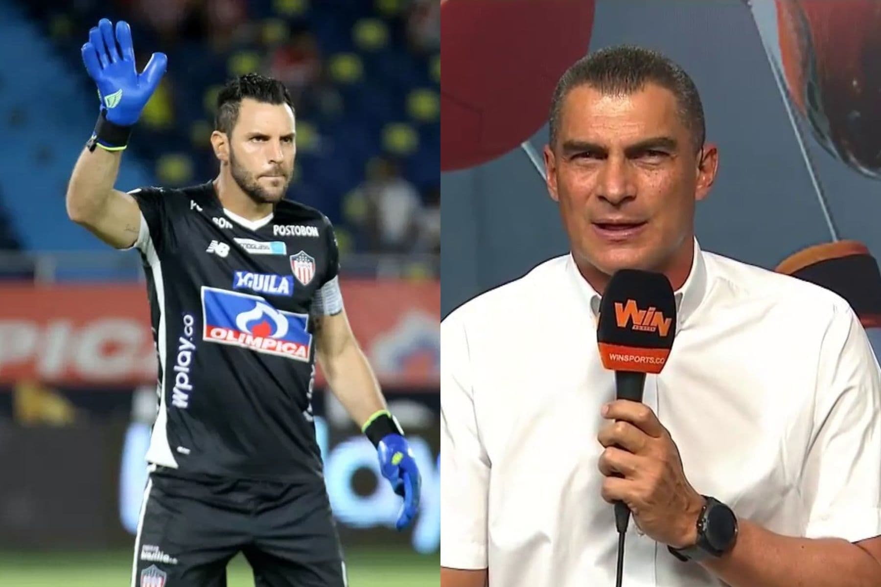 Sebastián Viera hizo el ridículo en Colombia e incluso en el mundo porque se hizo viral con una mala actuación y Faryd Mondragon reaccionó al hecho en vivo.