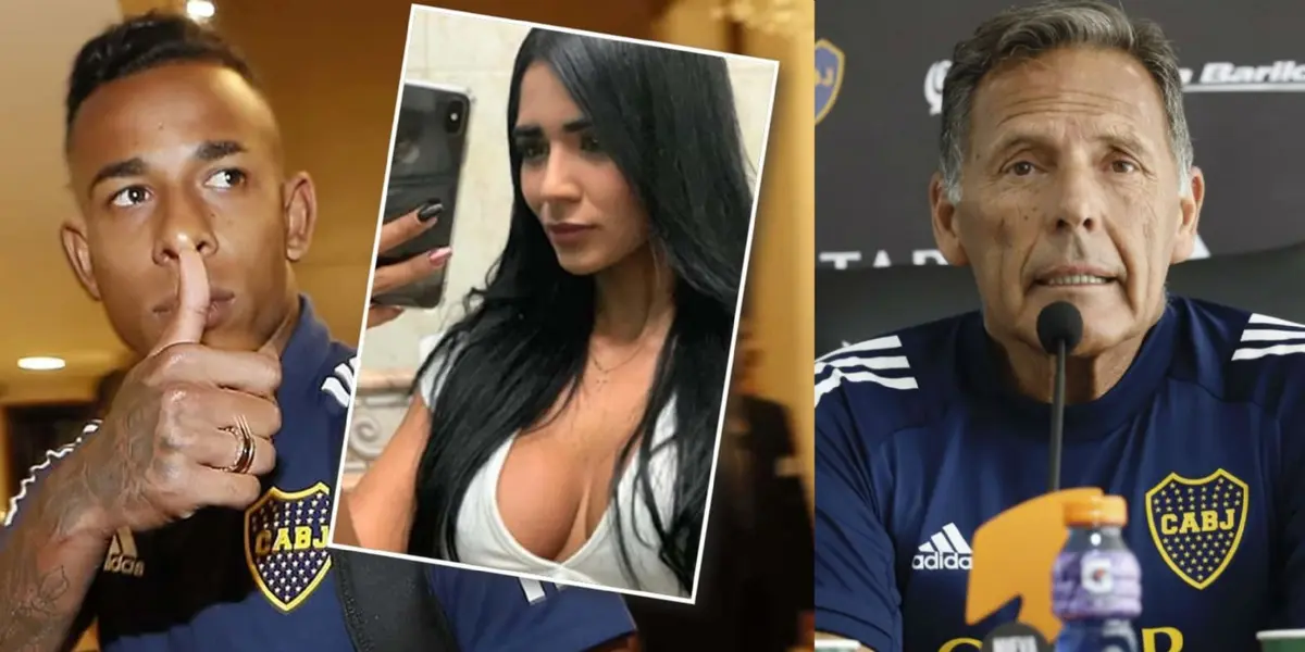 Sebastián Villa estuvo envuelto en una polémica y mira el trato que le da el entrenador de Boca Juniors tras enterarse. 