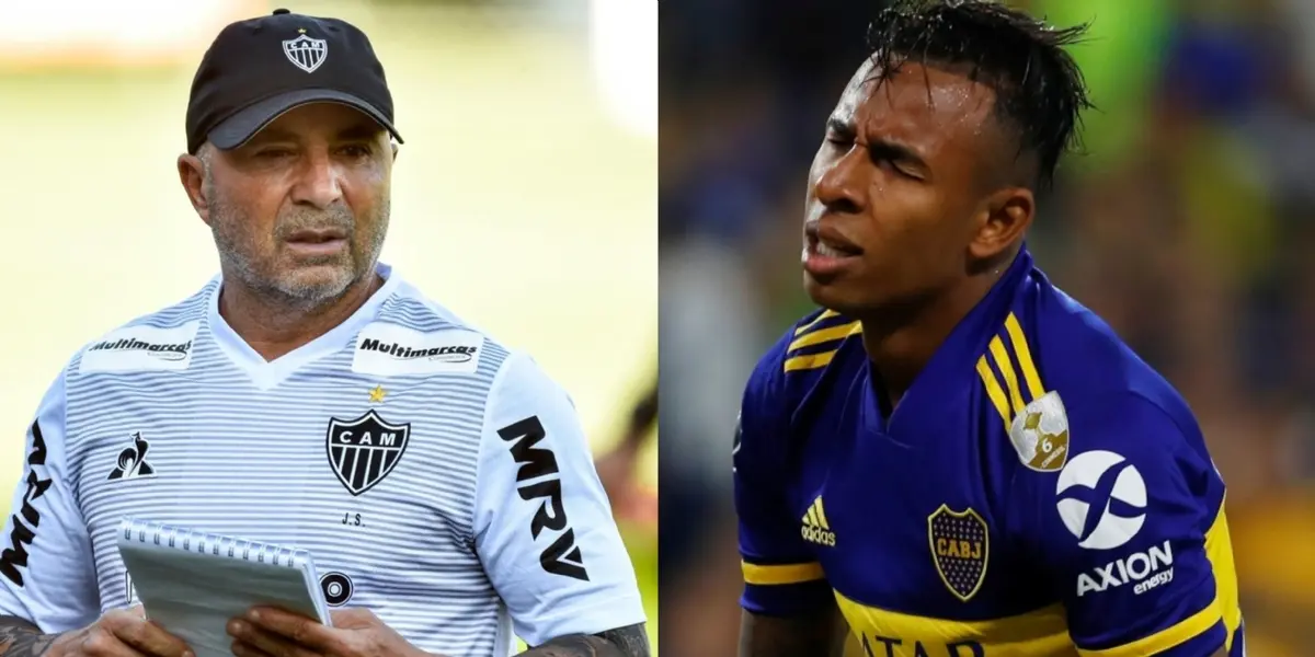 Sebastián Villa estuvo en la mira de Jorge Sampaoli para ser refuerzo del Atlético Mineiro, pero el colombiano no aceptó ciertas condiciones