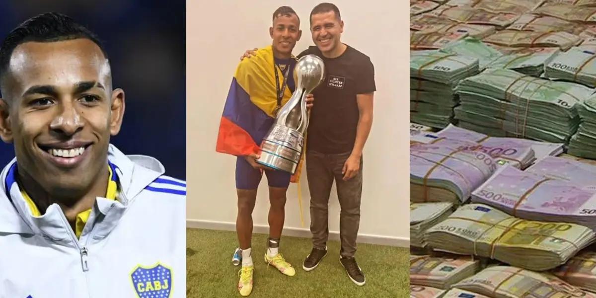 Sebastián Villa tras su arribo a Boca Juniors se ha convertido en un referent