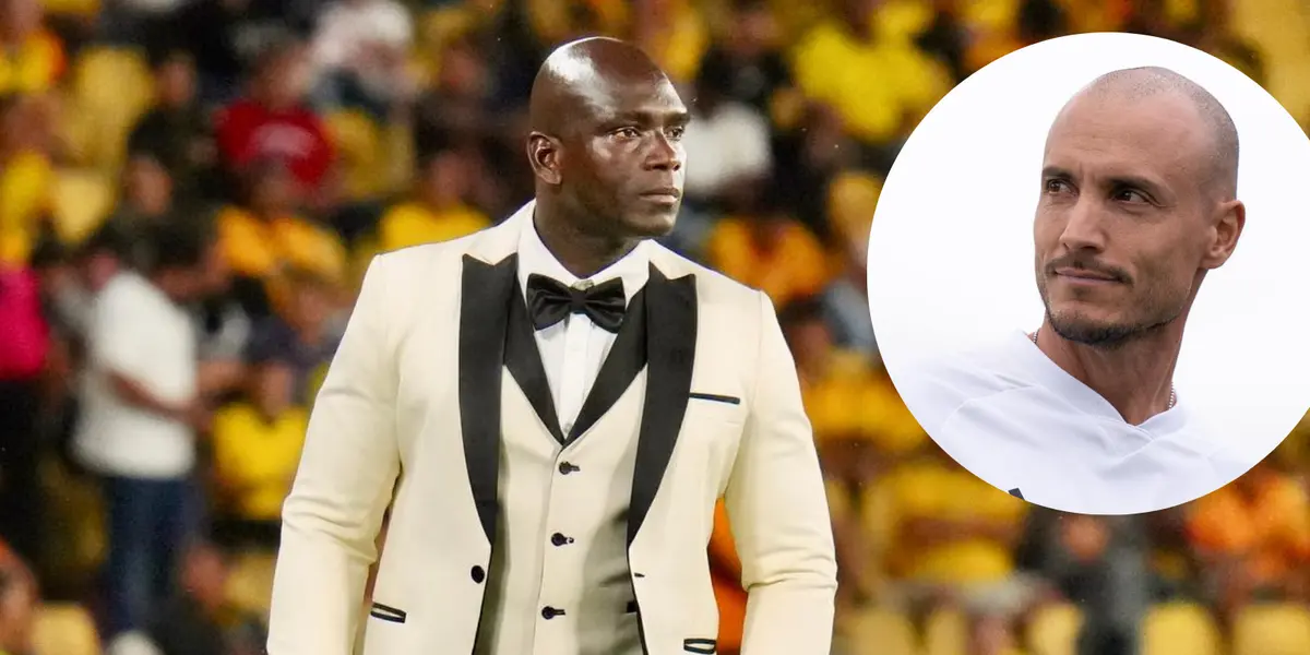 Segundo Castillo y David González Foto: Conmebol Libertadores y MFC