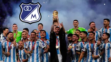 Selección Argentina que ganó el Mundial del año 2022. Foto tomada del portal Marca Sport. 