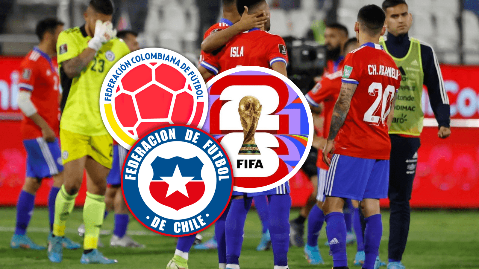 Selección Chile Foto: RPP y Escudoteca
