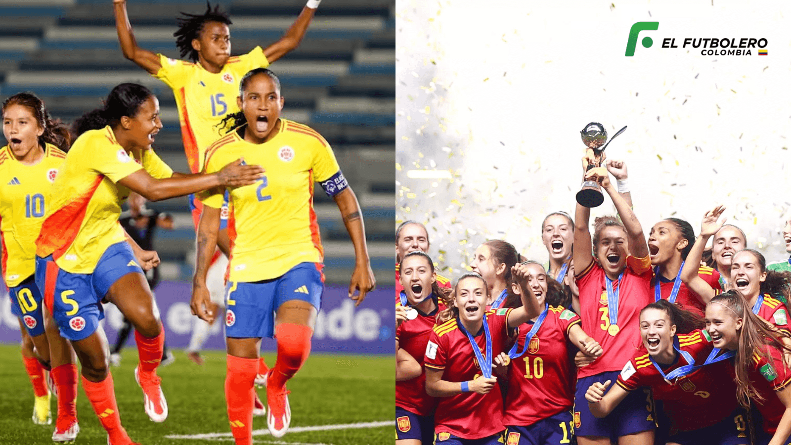 Selección Colombia Foto: FIFA y FCF