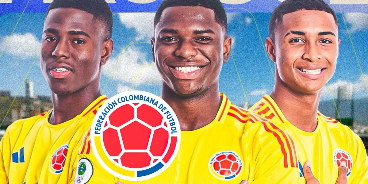 Selección Colombia Sub 20 Foto: FCF Selección COL y Escudoteca