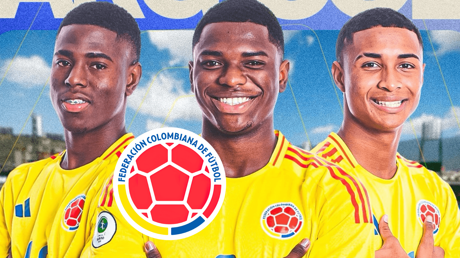 Selección Colombia Sub 20 Foto: FCF Selección COL y Escudoteca