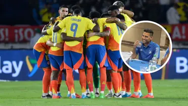 Selección Colombia y Falcao García Foto: Radioaktiva y MFC