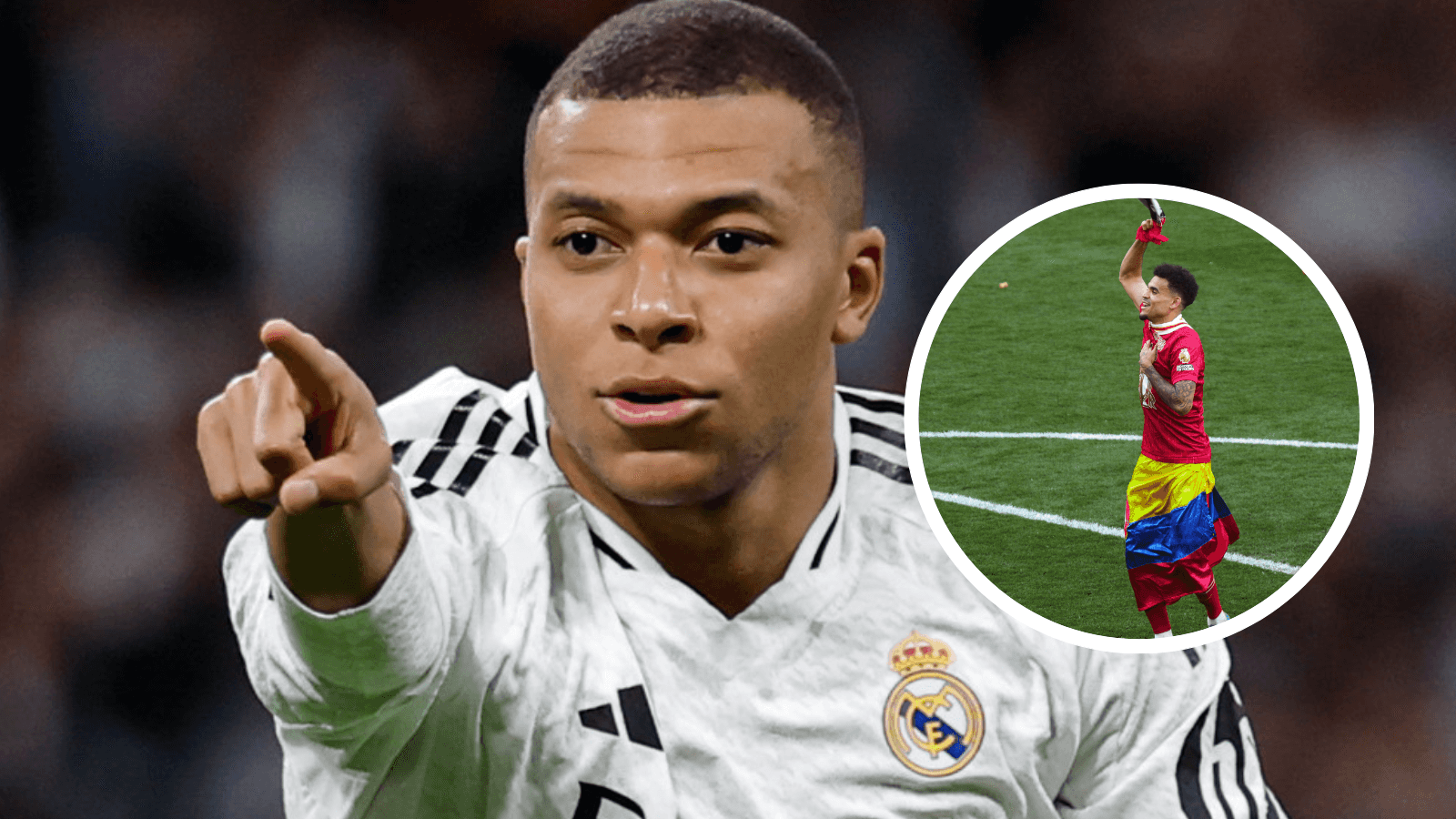 ¿Será Luis Díaz? Los casi 90 millones que ya reservó el Real Madrid por este jugador. Foto: Real Madrid y LFC