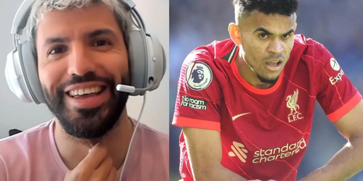 Sergio Agüero no dejo pasar el buen nivel del futbolista colombiano y opinó sobre su presente en la liga de Inglaterra, previo al choque entre Manchester City y Liverpool.
