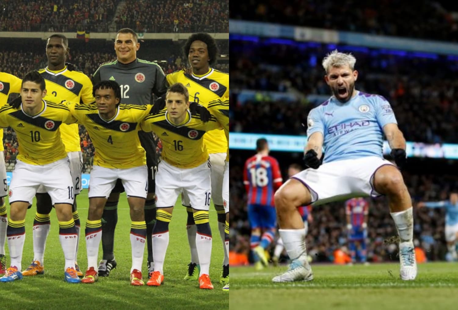 Sergio Agüero respeta a un jugador que tuvo un amplio recorrido en la Selección Colombia.