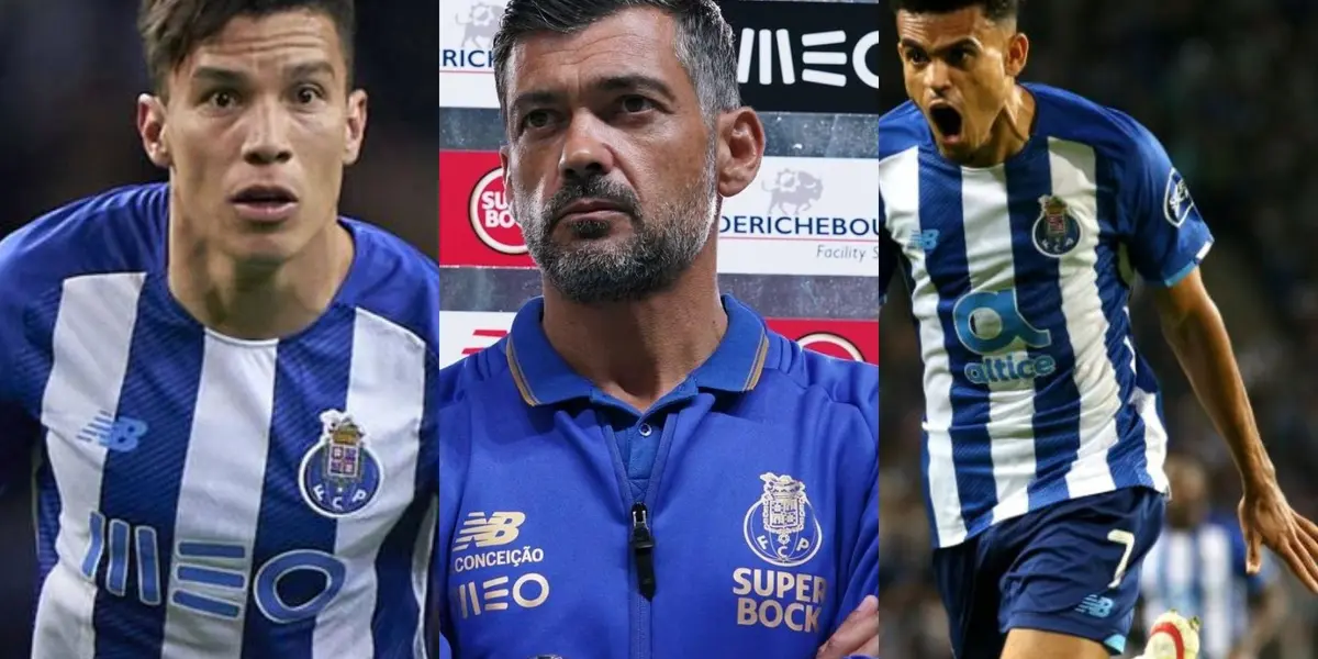 Sérgio Conceição habló en el FC Porto y entre sus impresiones resaltó el vacío que dejó Luis Díaz en Portugal.