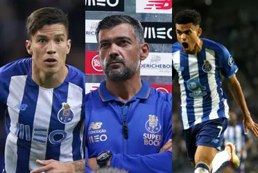 Sérgio Conceição habló en el FC Porto y entre sus impresiones resaltó el vacío que dejó Luis Díaz en Portugal.