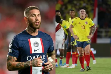 Sergio Ramos se salió de sus cabales con una grosera actitud en el PSG, ni James Rodríguez llegó a tanto con la Selección Colombia en Barranquilla.