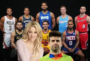 Shakira tendría un posible romance con un jugador de la NBA que es amigo de James Rodríguez.