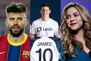 Shakira y Piqué en medio de su disputa están ganando millones, en paralelo James Rodríguez también ha presentado un nuevo negocio.