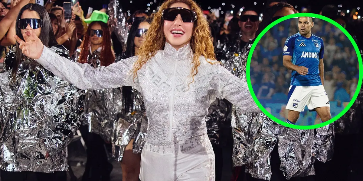 Shakira y Radamel Falcao García