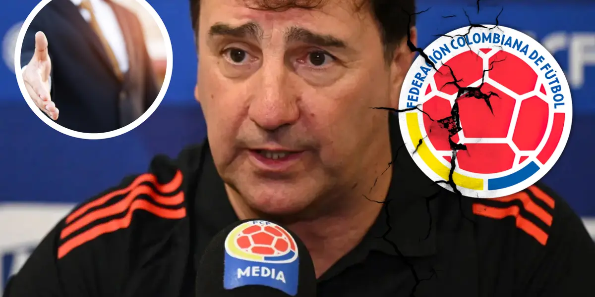 Si Colombia cae ante Argentina, solo un directivo seguiría creyendo en Néstor Lorenzo.  Foto: FCF, Escudoteca y Pexels