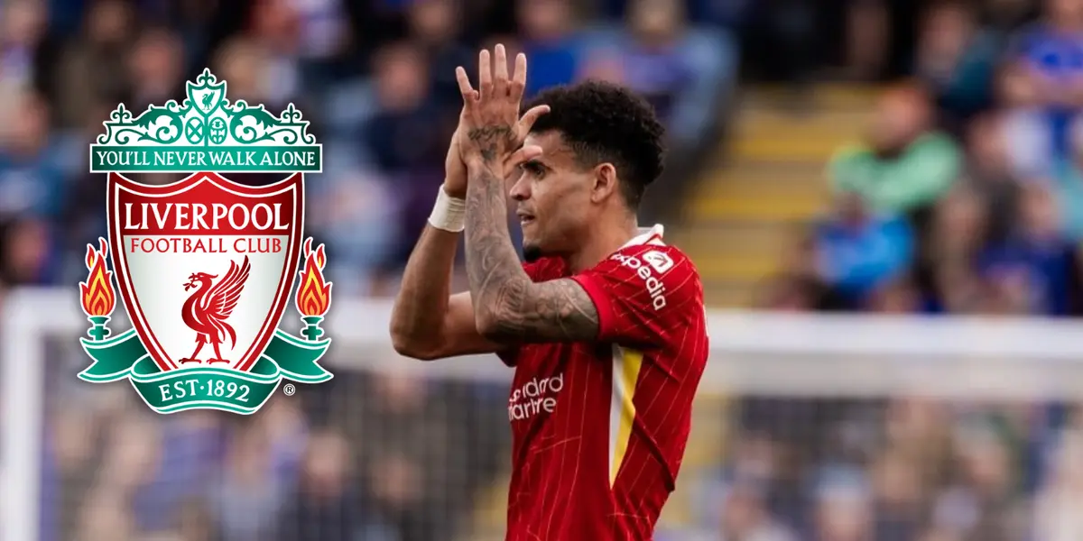 Siguen recordando a Luis Díaz en Liverpool y mira lo que ahora dicen Foto: Luis Díaz y Escudoteca