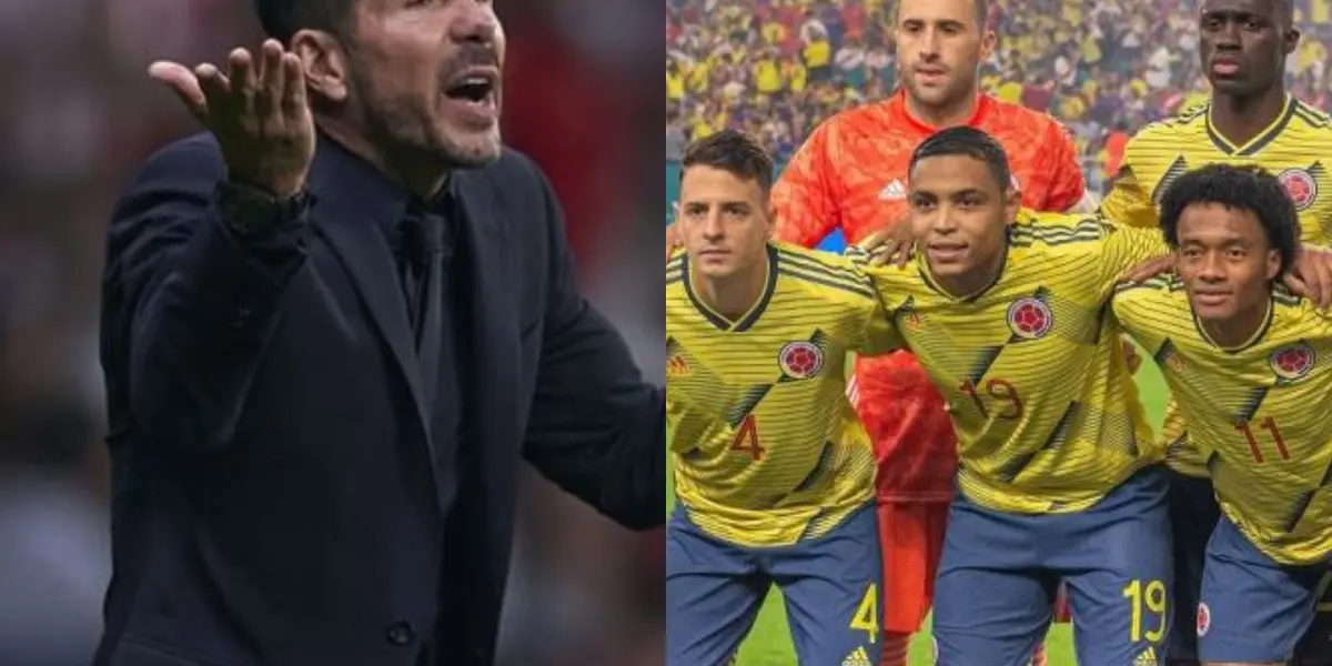 Simeone le dio la espalda a Santiago Arias cuando más necesitaba su apoyo en el Atlético de Madrid y ahora el destino los enfrentará en un mismo terreno de juego.