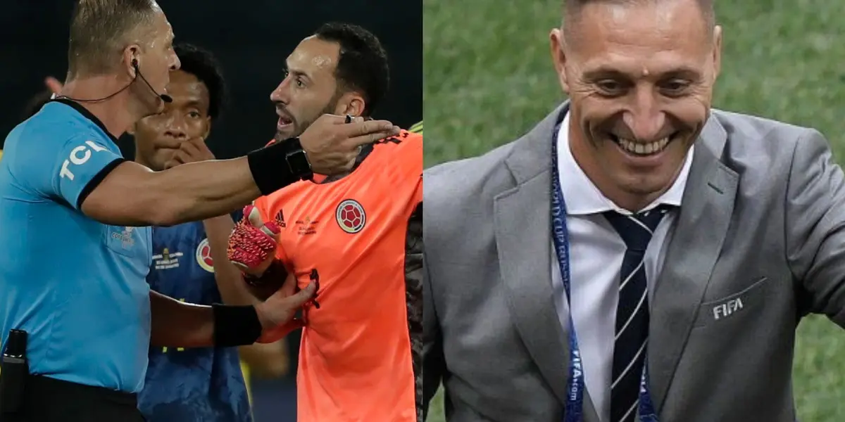 Solo fue cuestión de tiempo para que el propio árbitro argentino quedara en evidencia del grosso error con el que afectó a Colombia en la Copa América de Brasil 2021.