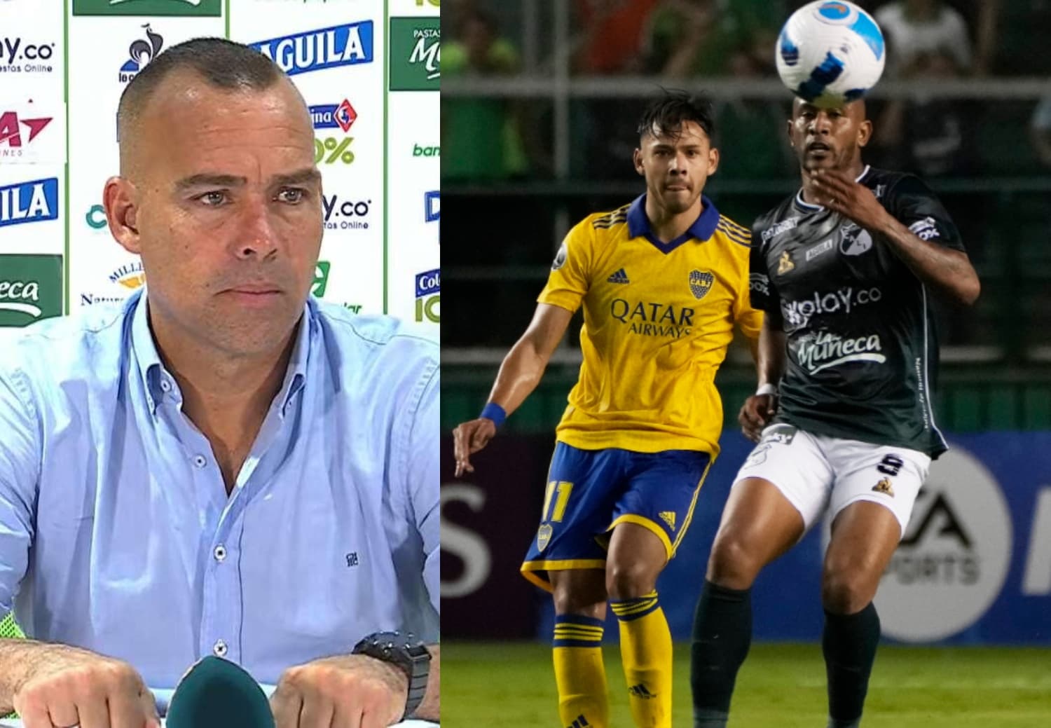 Solo palabras de orgullo y satisfacción dejó el entrenador venezolano, tras la victoria 2-0 del Deportivo Cali frente a Boca Juniors.