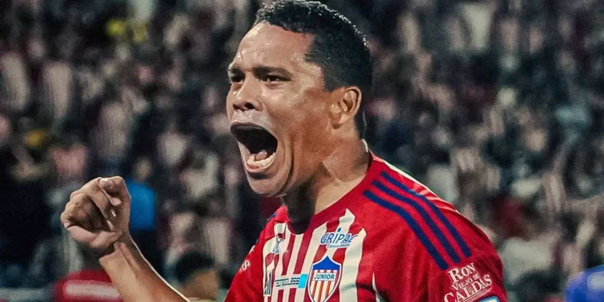 Sorpresa en el fútbol colombiano: Bacca podría dejar Junior para jugar en Paraguay. Foto: Instagram