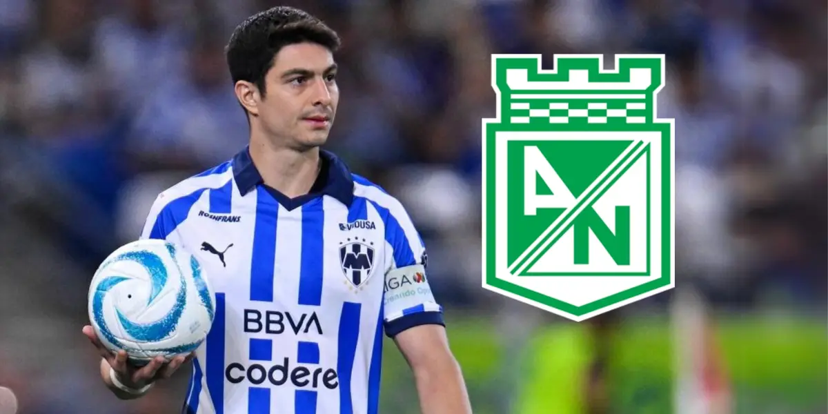 Stefan Medina con la camiseta del CF Monterrey